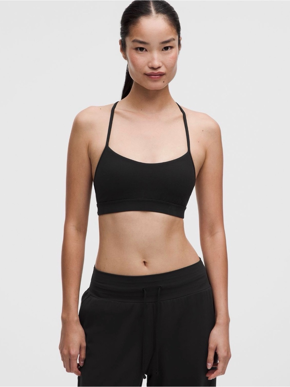 lululemon athletica Black flow y bra nulu